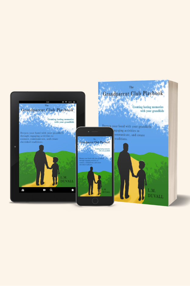 Christian grandparenting book bundle featuring The Grandparent Club Playbook in print, tablet, and mobile formats, designed to encourage faith-filled connections and lasting memories.