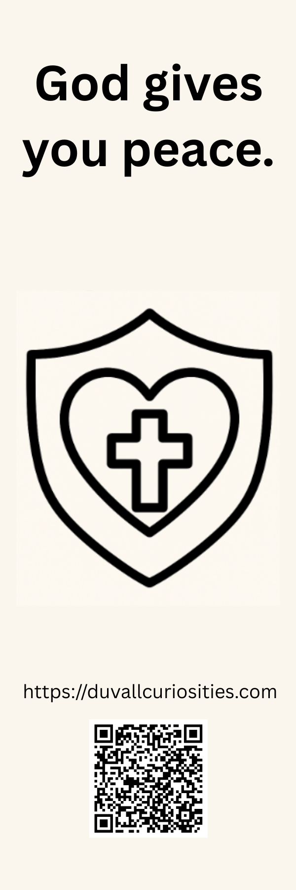 Psalm 29:11 Christian Bookmark – Strength & Peace Bible Verse