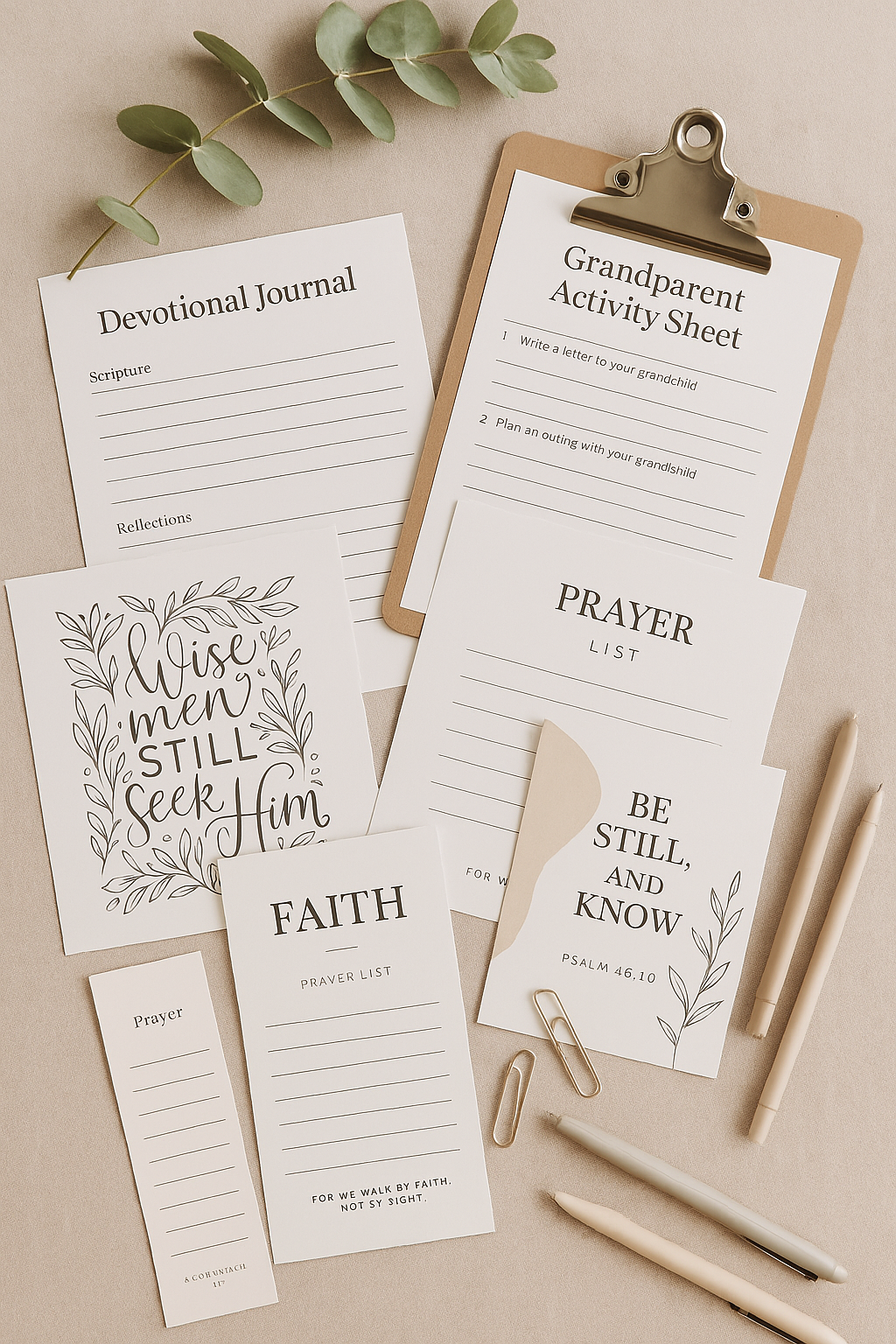 Printable Faith Resources for Families & Study | Duvall Curiosities LLC