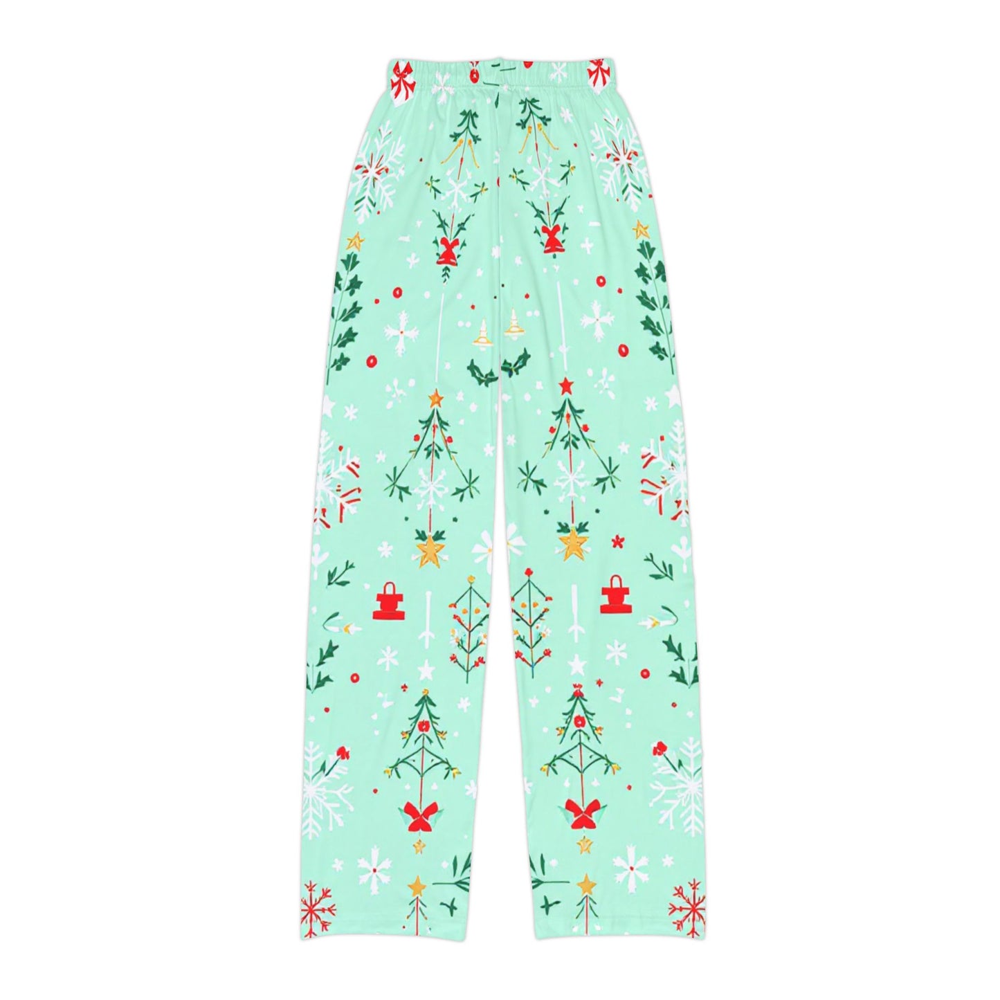 Festive Winter Wonderland Kids Pajama Pants - Cozy Holiday Wear