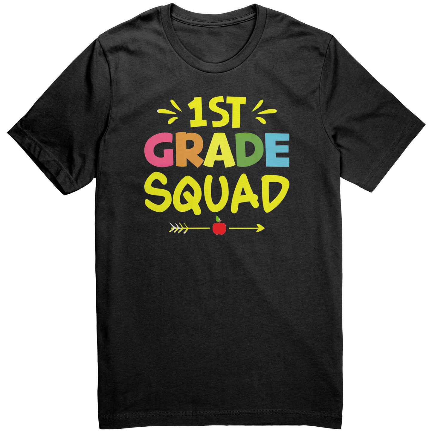 1st Grade Squad Adult T-shirt