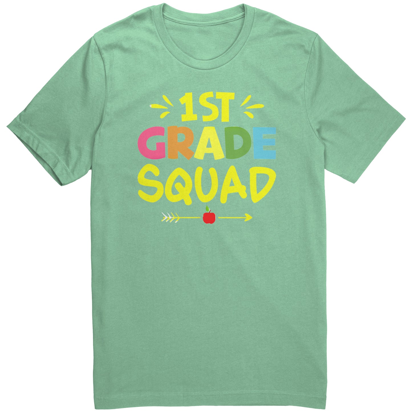 1st Grade Squad Adult T-shirt