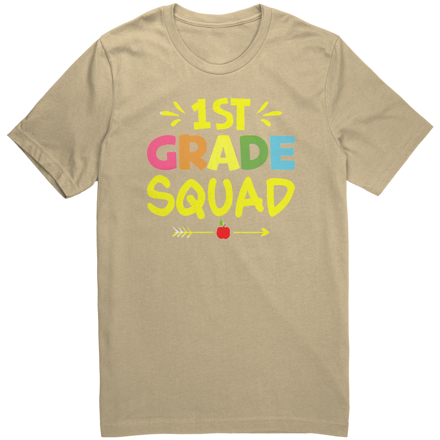 1st Grade Squad Adult T-shirt