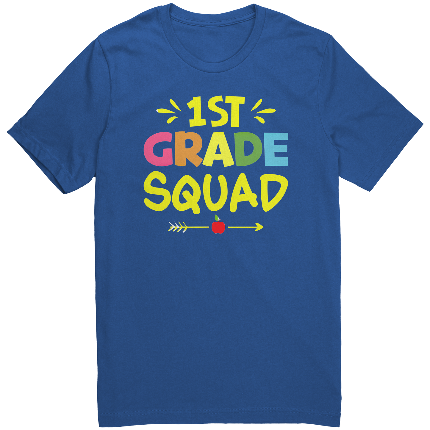 1st Grade Squad Adult T-shirt