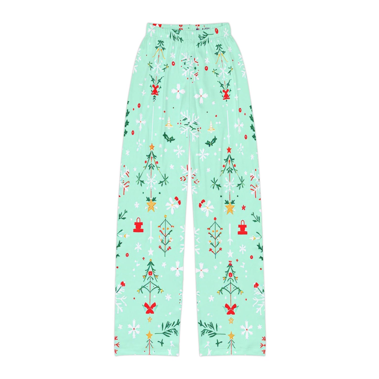 Festive Winter Wonderland Kids Pajama Pants - Cozy Holiday Wear