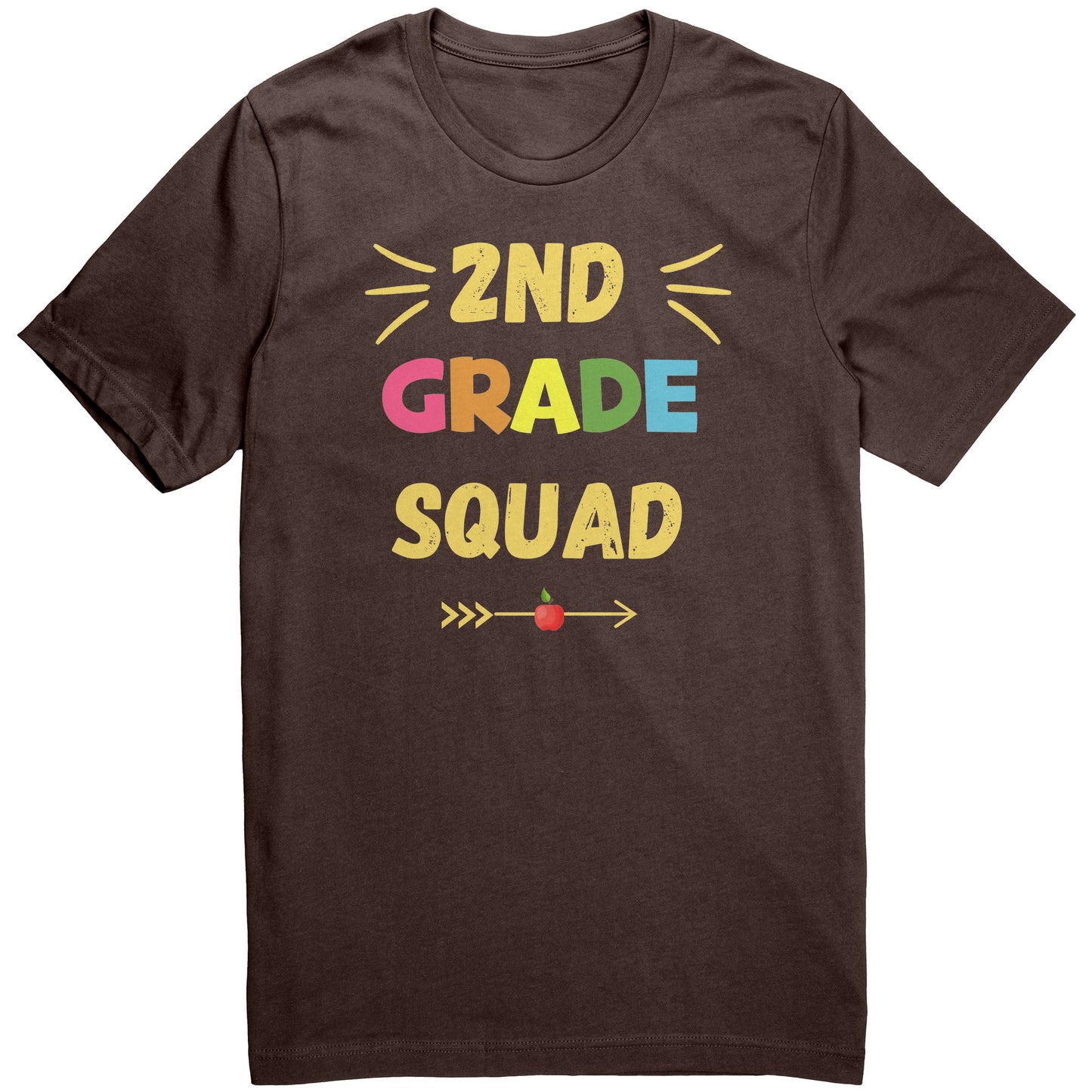 2nd Grade Squad Adult T-shirt