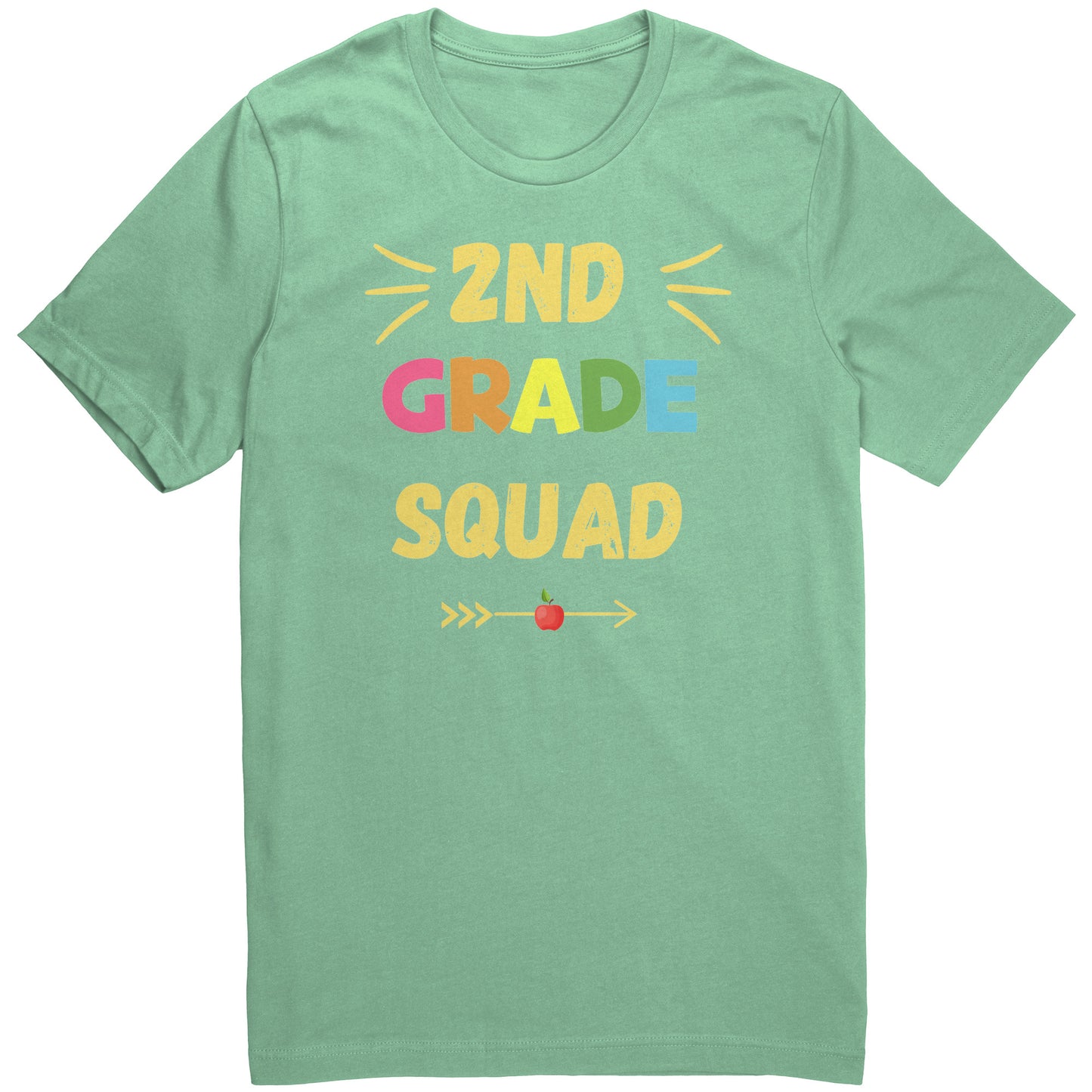 2nd Grade Squad Adult T-shirt