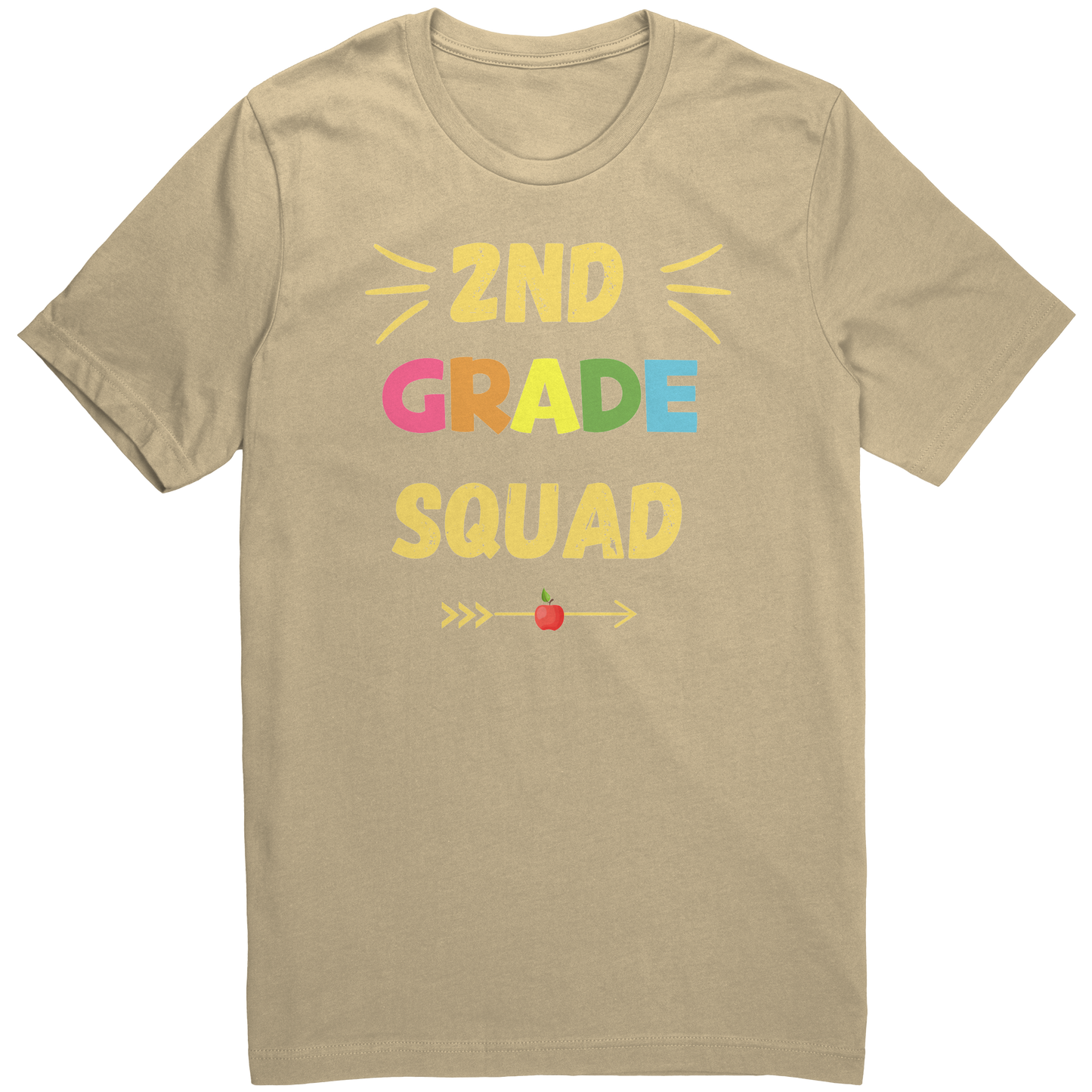 2nd Grade Squad Adult T-shirt