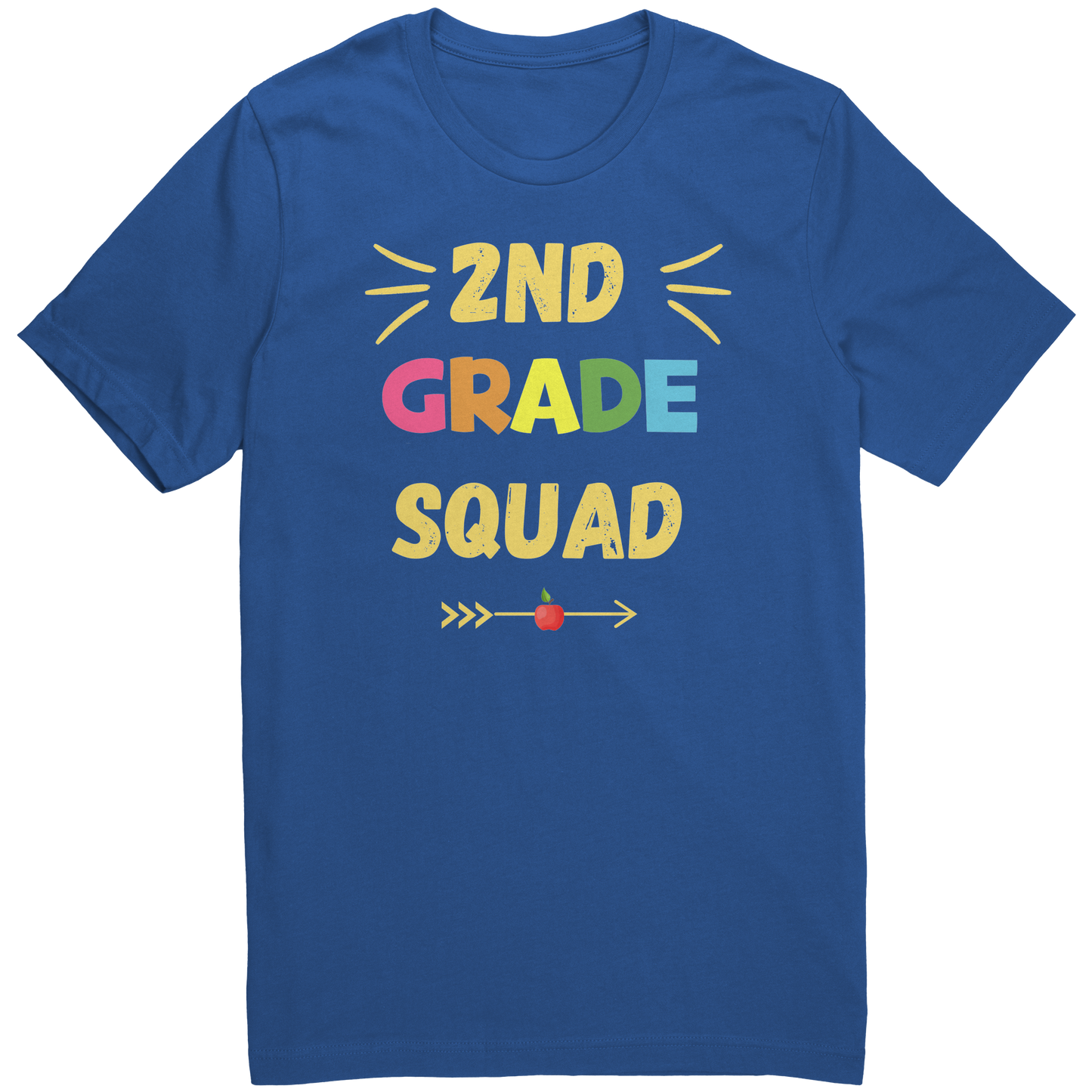 2nd Grade Squad Adult T-shirt