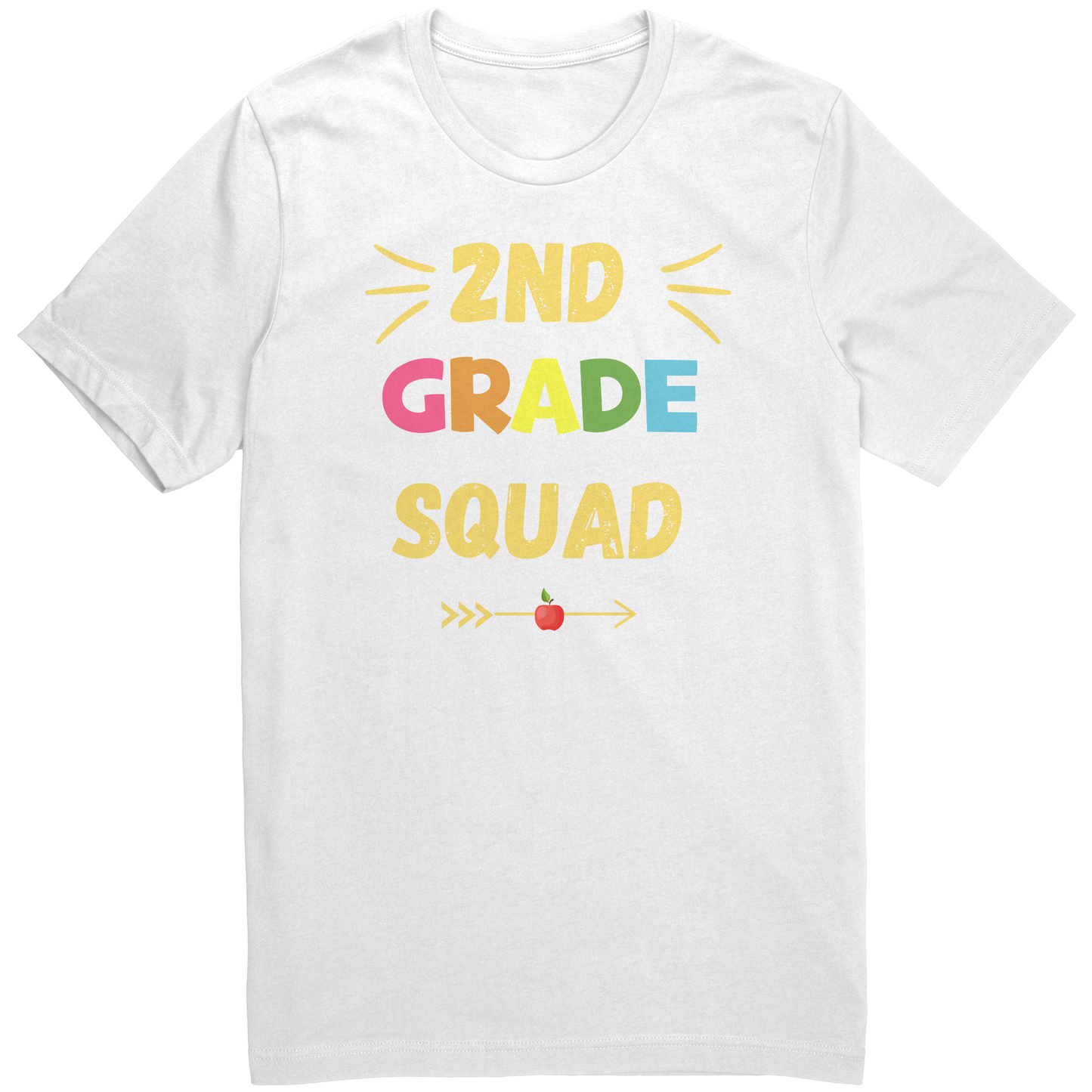 2nd Grade Squad Adult T-shirt