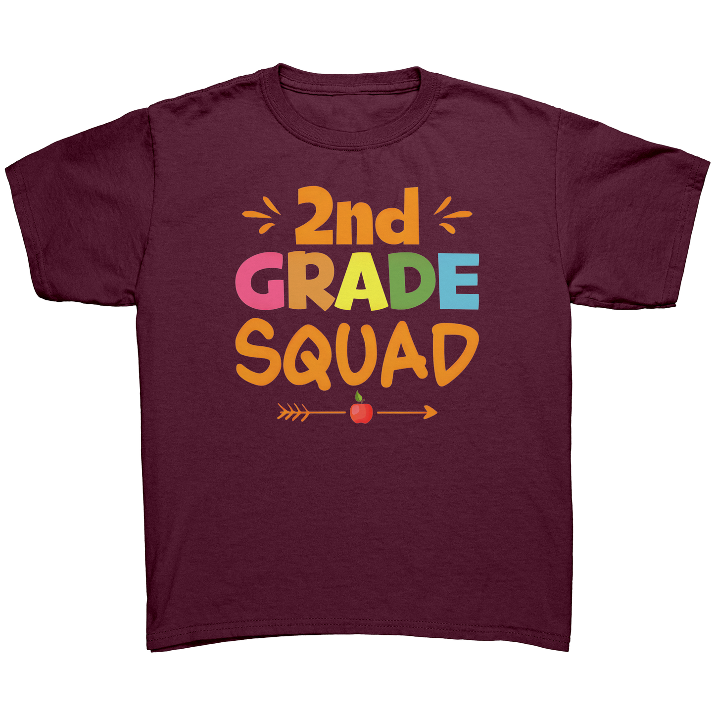 2nd Grade Squad Youth T-Shirt