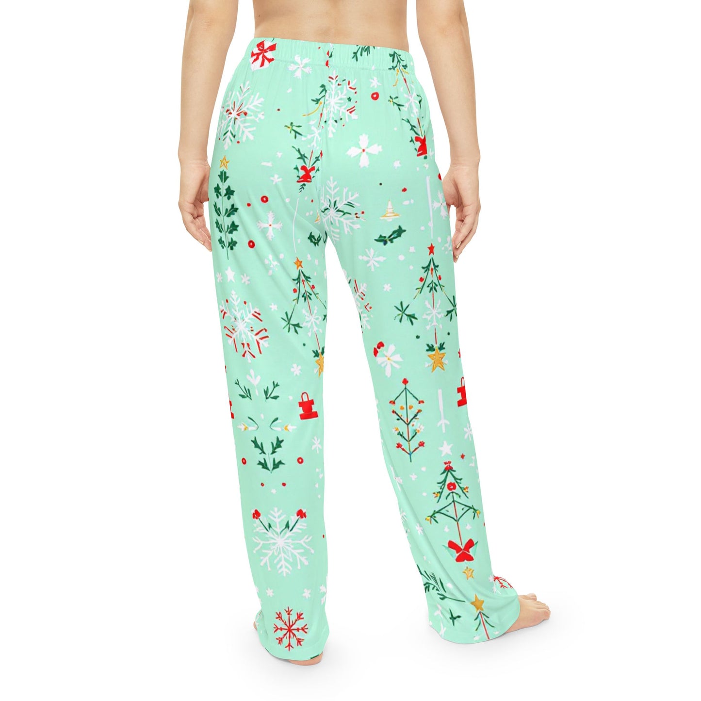 Festive Winter Wonderland Women's Pajama Pants - Cozy Holiday Wear