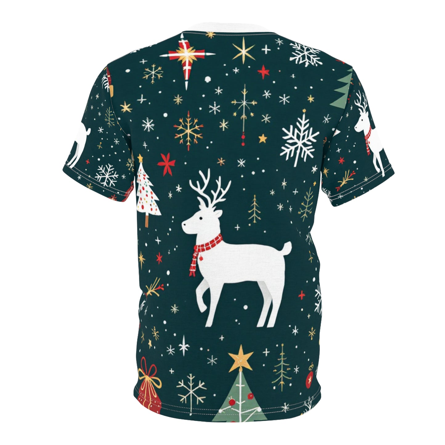 Festive Holiday Reindeer Adult T-Shirt - Cozy & Stylish