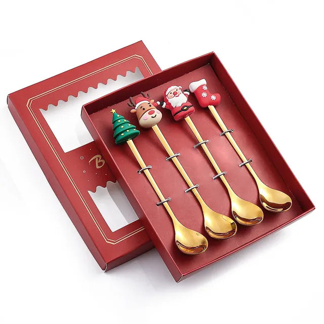 Delightful Christmas Cutlery Set: Perfect for Festive Holiday Gatherings