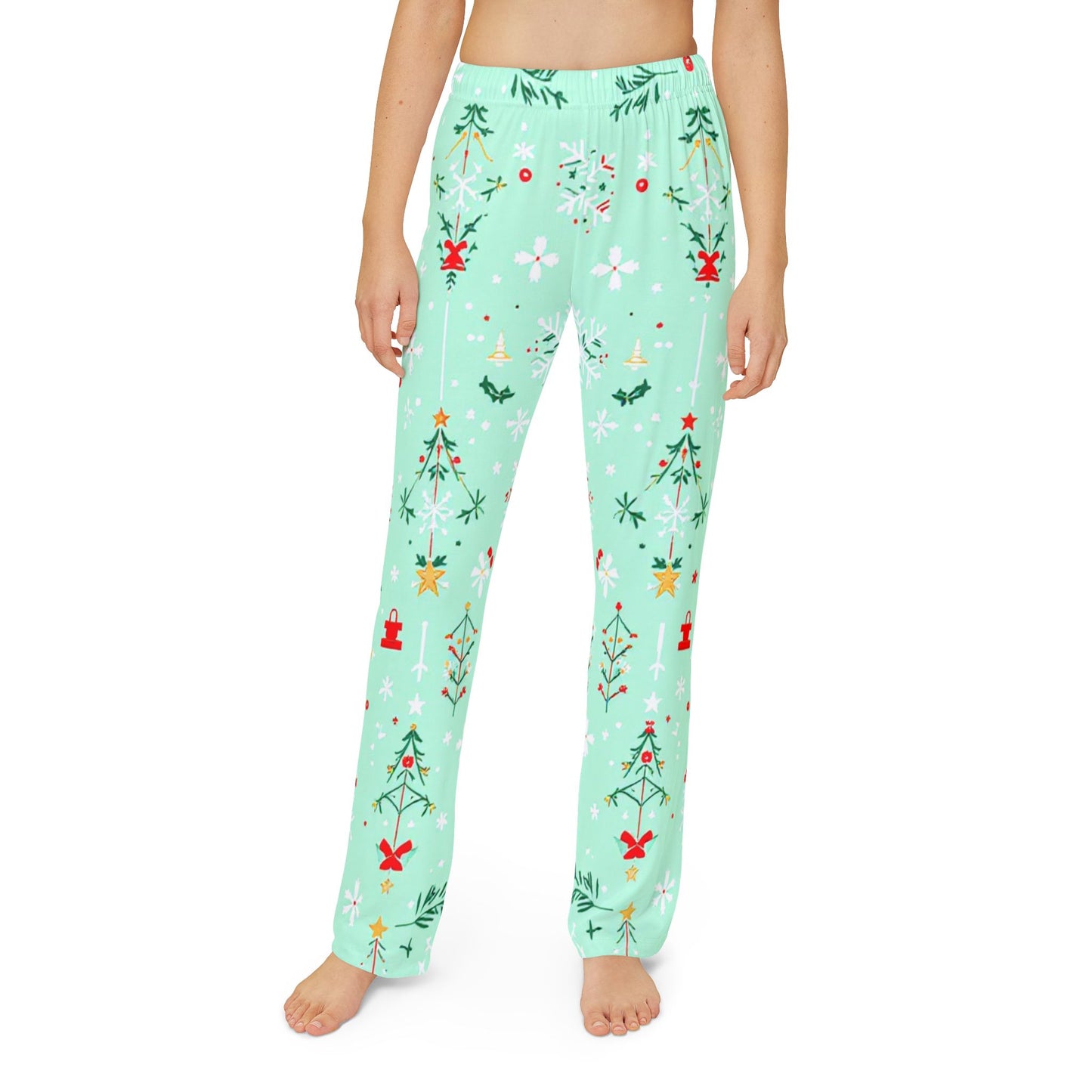 Festive Winter Wonderland Kids Pajama Pants - Cozy Holiday Wear