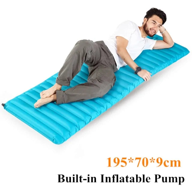 Inflatable Camping Mats - Lightweight, Comfortable Sleeping Solution for Outdoors