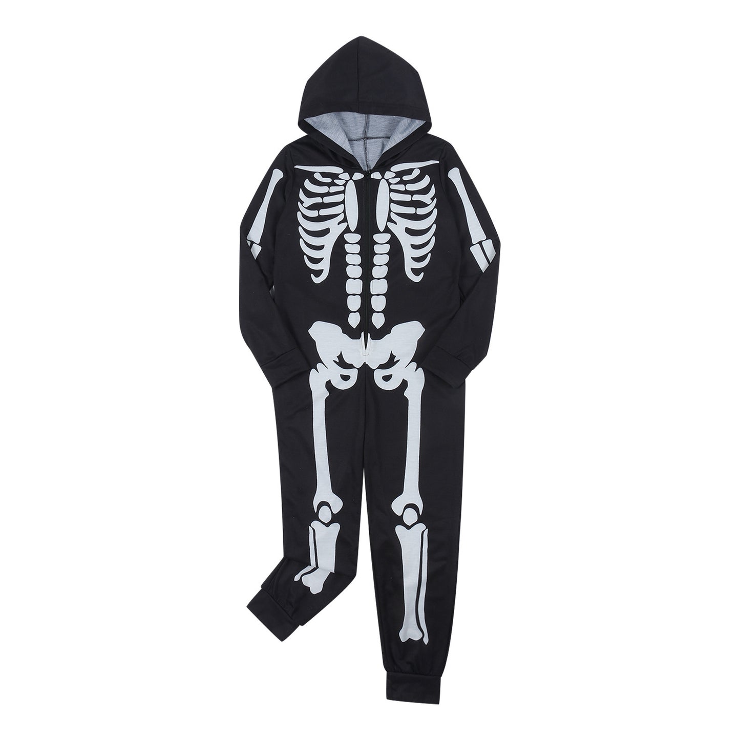 Halloween Family Pajamas Skeleton One Piece Suit