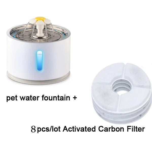 Automatic Pet Water Fountain with Filtration System for Healthy Hydration