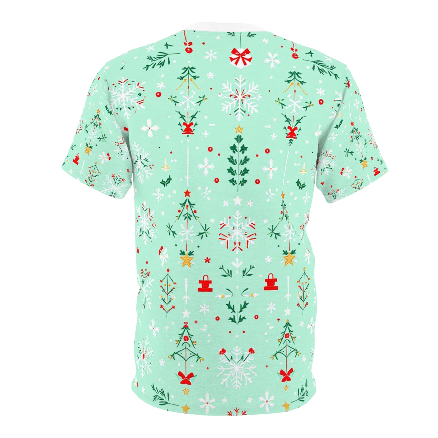 Festive Winter Wonderland Adult T-Shirt - Cozy Holiday Wear