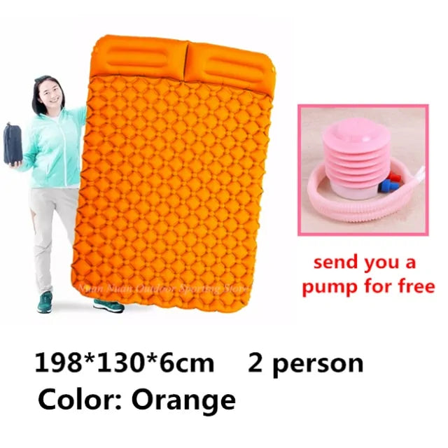 Inflatable Camping Mats - Lightweight, Comfortable Sleeping Solution for Outdoors