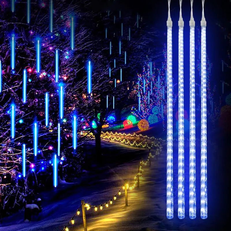 Stunning LED Meteor Shower Rain Lights for Magical Outdoor Decor