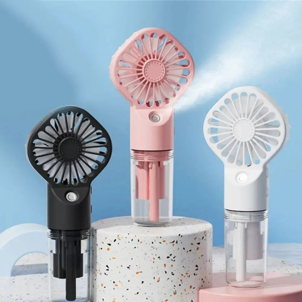 Portable Mini Spray Cooling Fan for Instant Refreshing Relief Anywhere