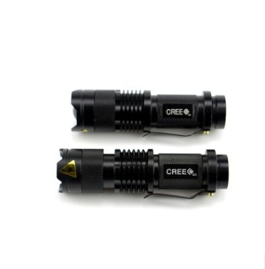 Telescopic Zoom LED Flashlight