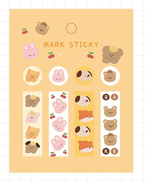 Sweet Notes Index Stickers