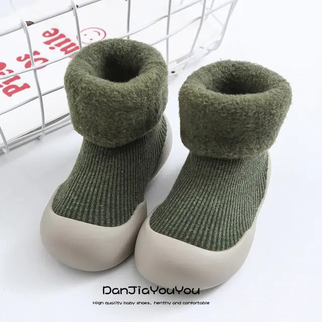 Super Warm Socks Shoes for Kids - Cozy, Non-Slip Footwear for Winter Fun