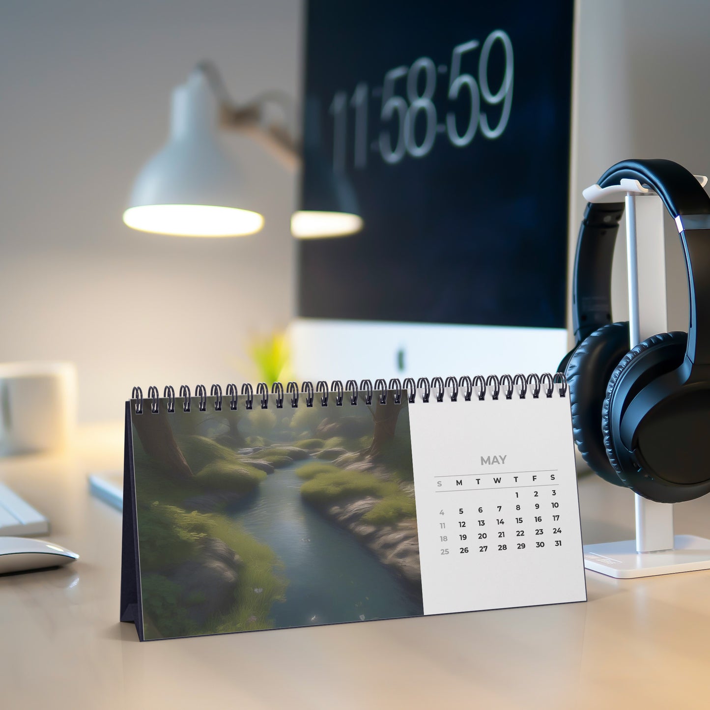 Automated Desk Calendar