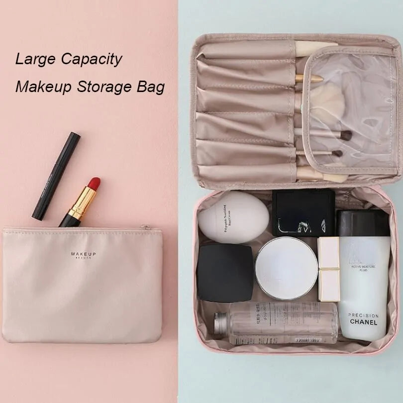 Stylish Makeup Bag Organizer: Keep Your Cosmetics Neat and Accessible