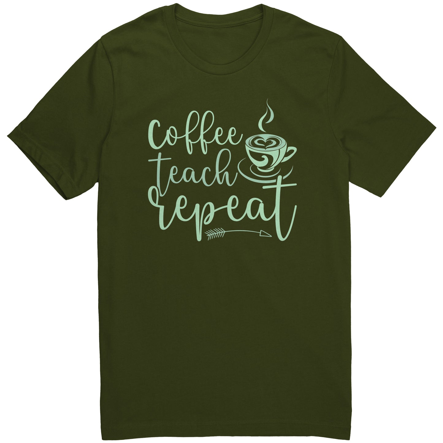 Coffee Teach Repeat T-Shirt