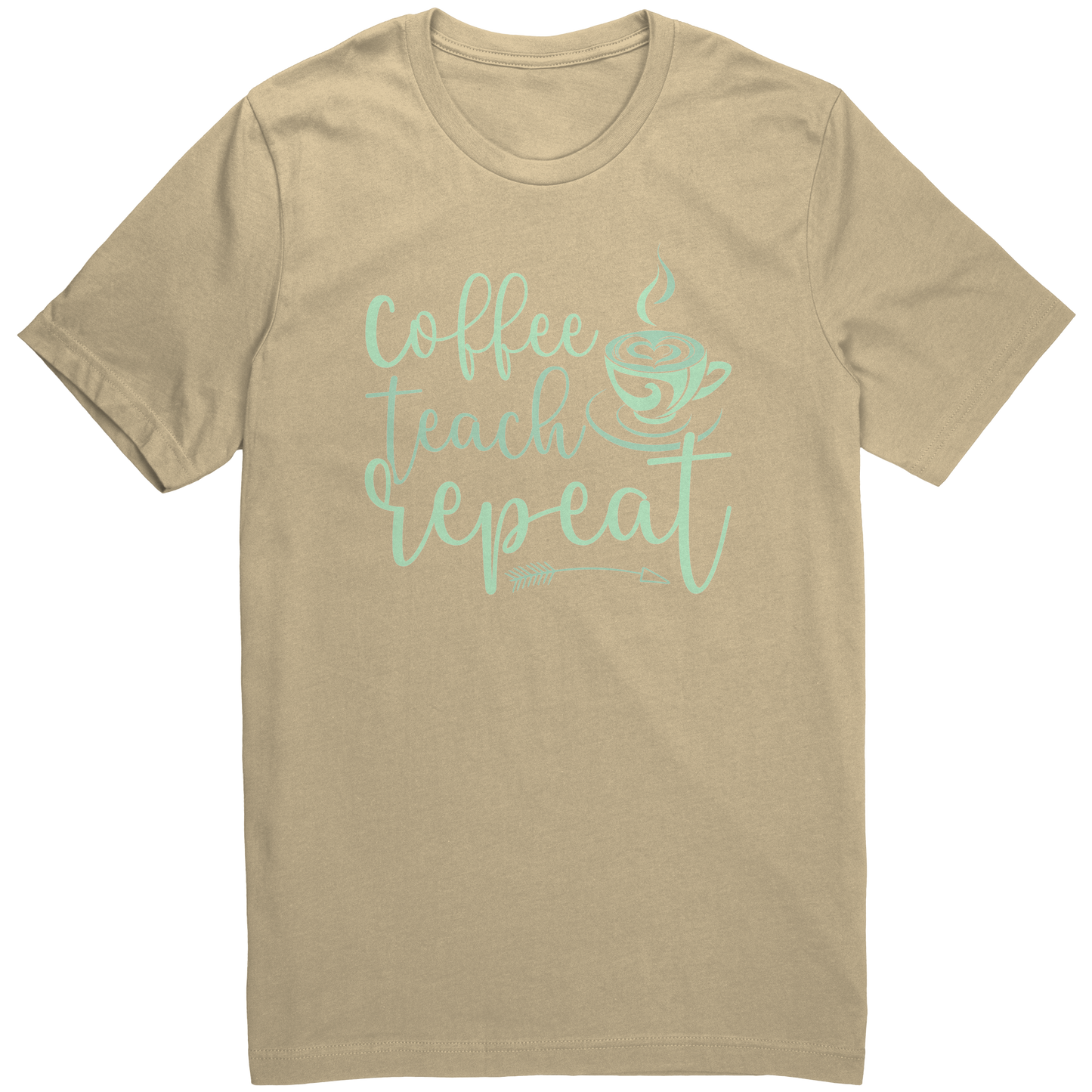 Coffee Teach Repeat T-Shirt