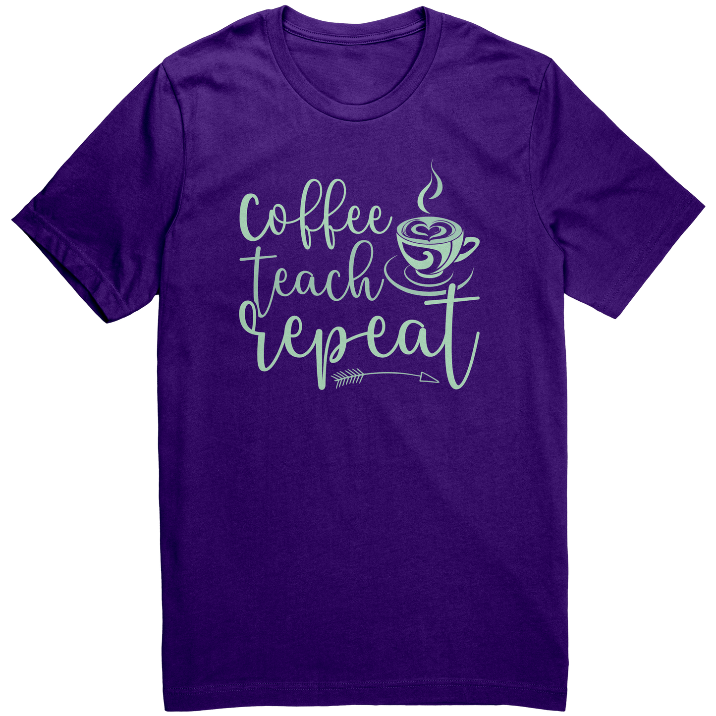 Coffee Teach Repeat T-Shirt