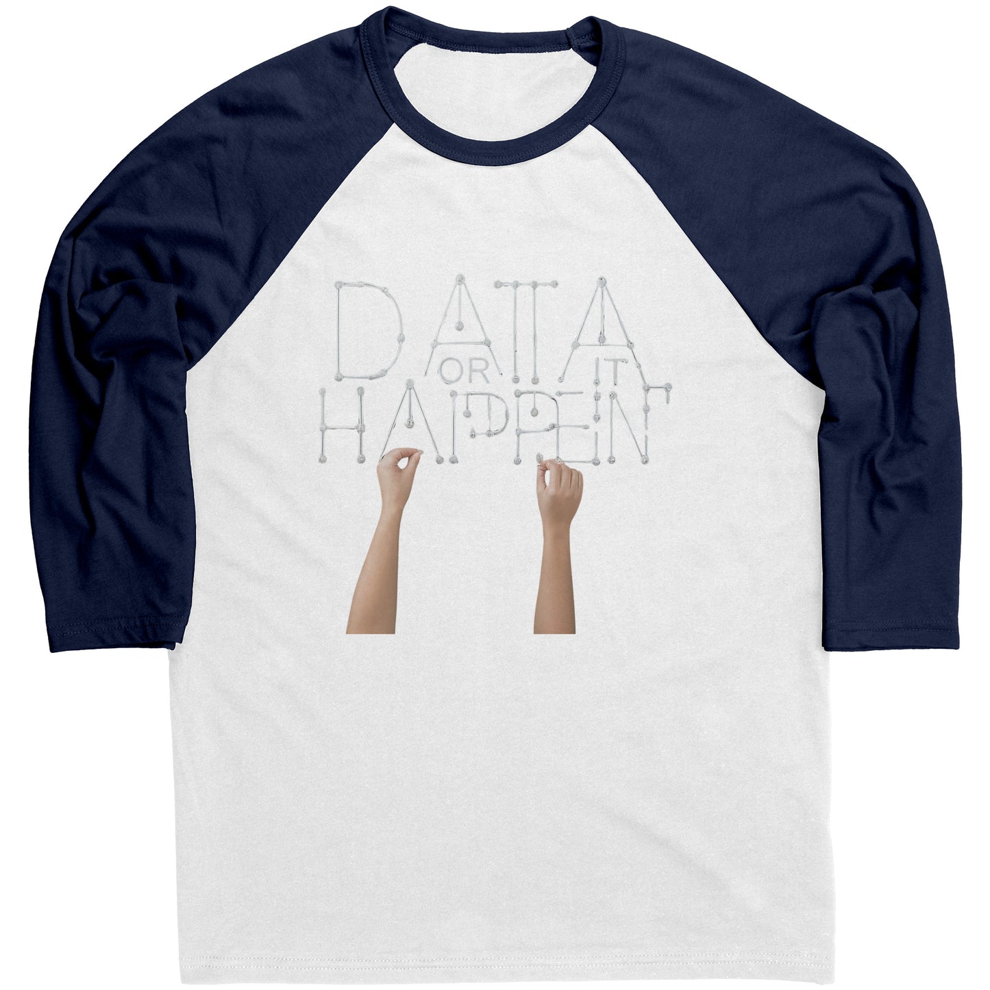 DATA baseball shirt