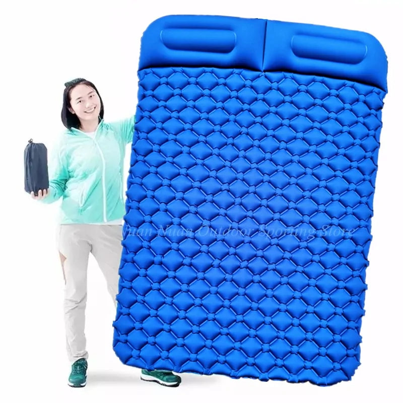 Inflatable Camping Mats - Lightweight, Comfortable Sleeping Solution for Outdoors