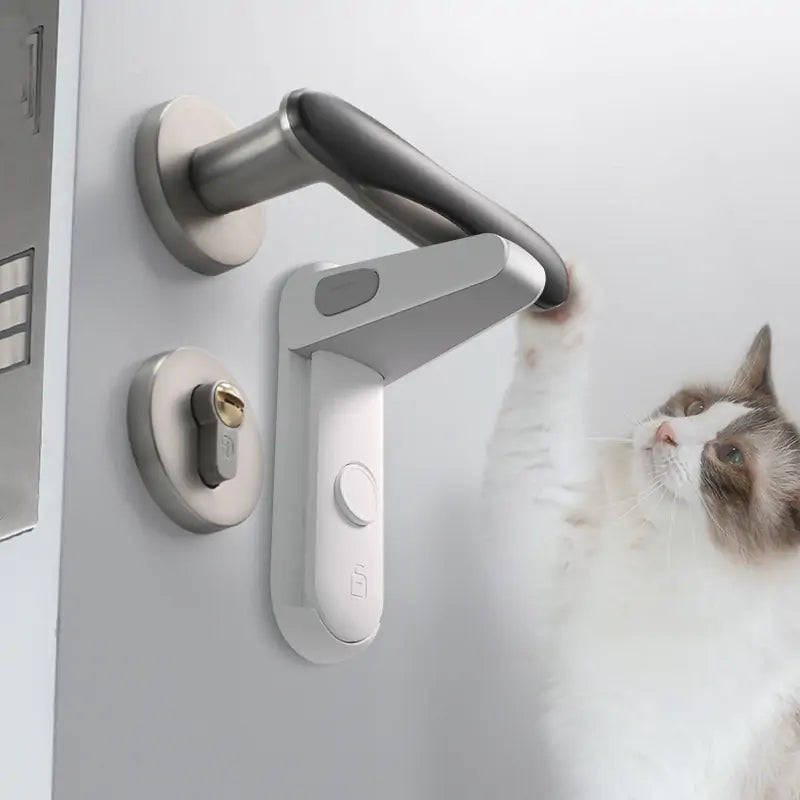 Safety Door Lever Lock - Childproof, Secure Lock for Home Safety Needs