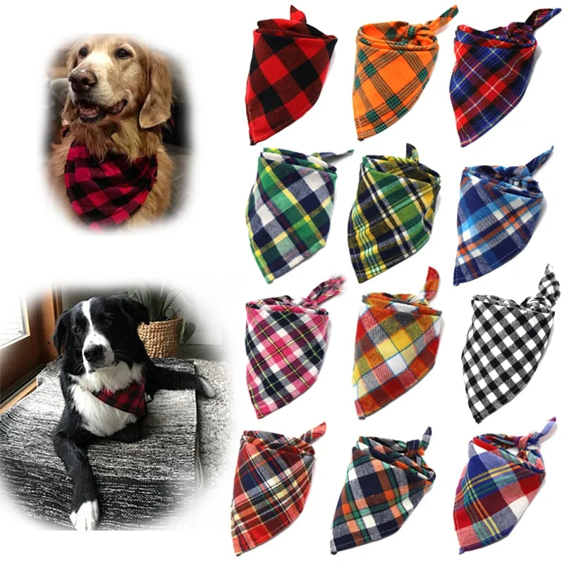 Stylish Dog Scarf - Cozy, Comfortable Accessory for Your Furry Friend