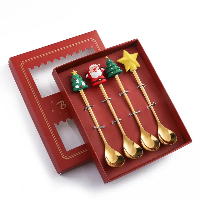 Delightful Christmas Cutlery Set: Perfect for Festive Holiday Gatherings