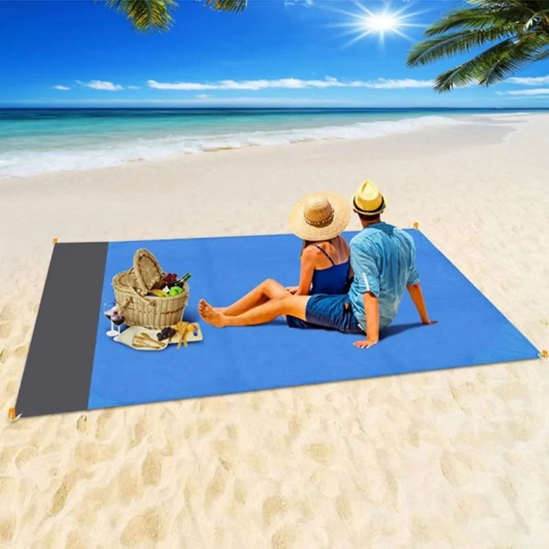 Waterproof Pocket Beach Blanket: Compact, Lightweight, and Perfect for Fun