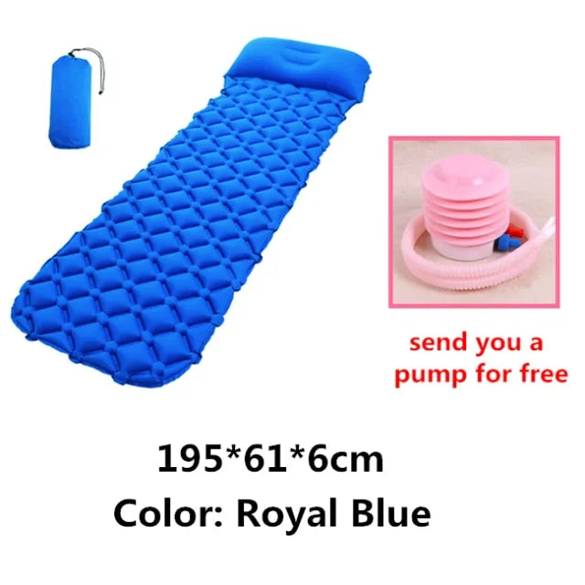 Inflatable Camping Mats - Lightweight, Comfortable Sleeping Solution for Outdoors