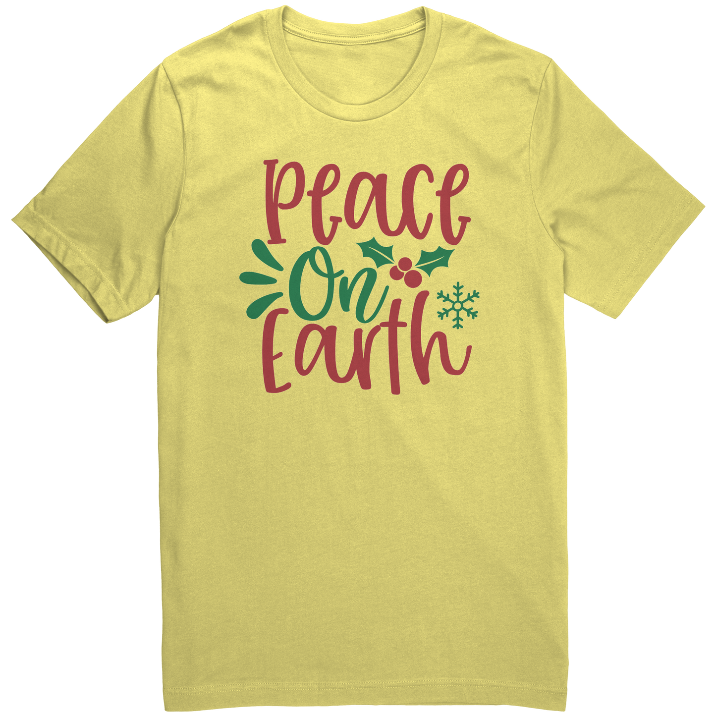 Peace on Earth Adult T-Shirt