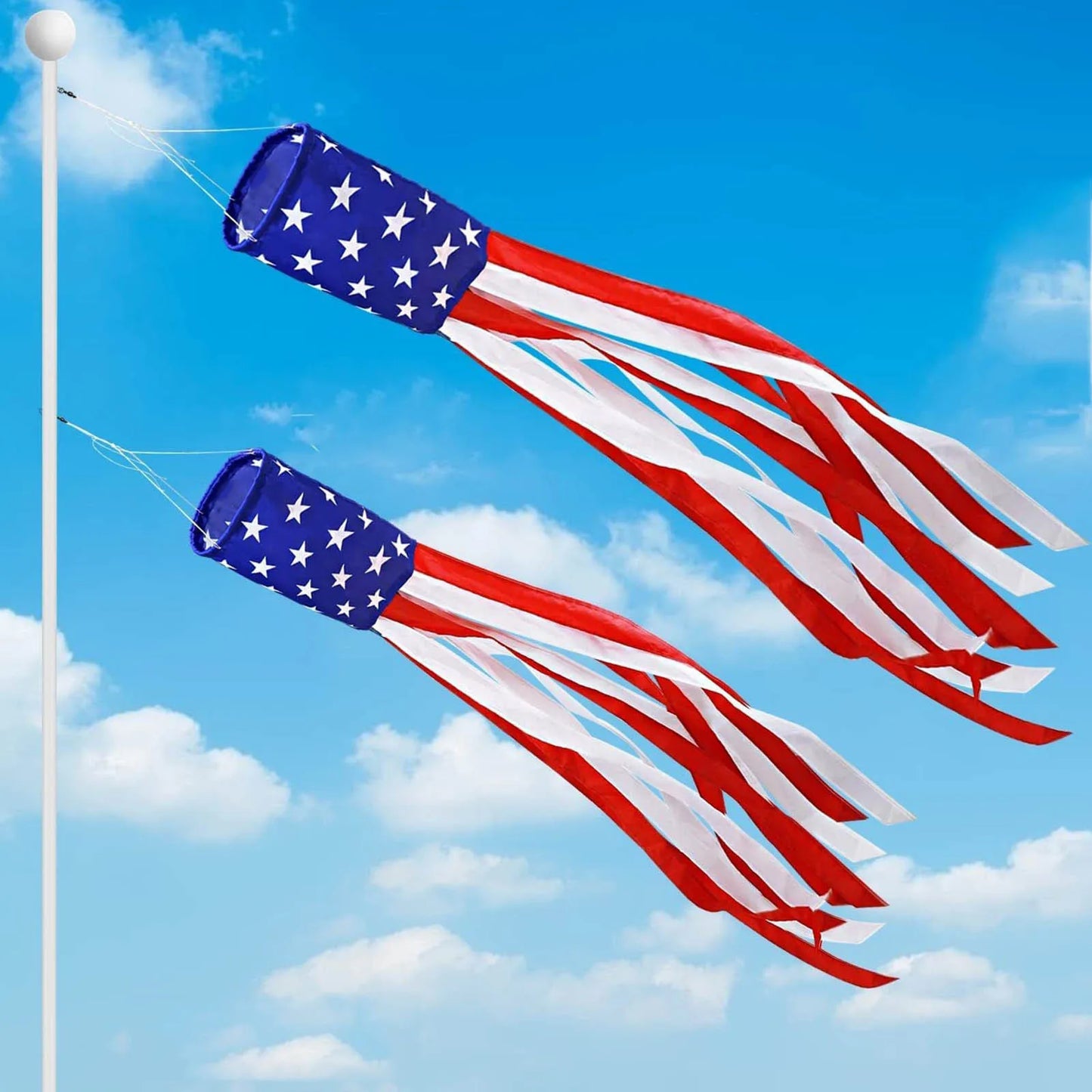 American Flag Windsock