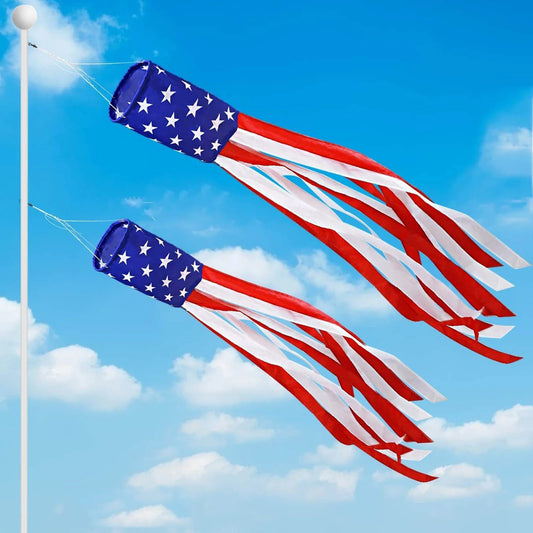 American Flag Windsock