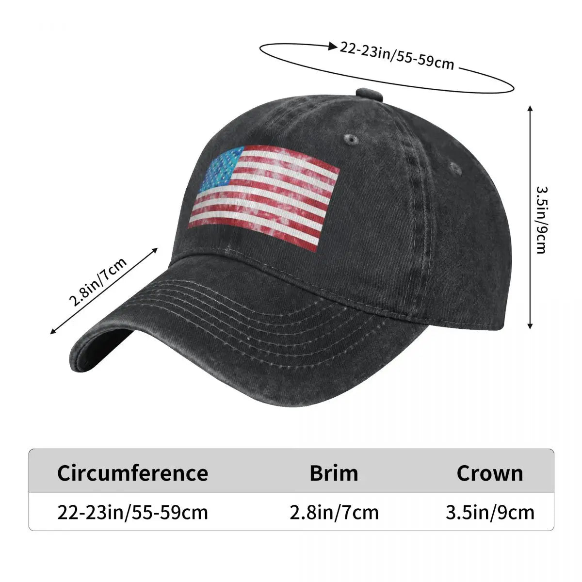 July 4th Baseball Cap