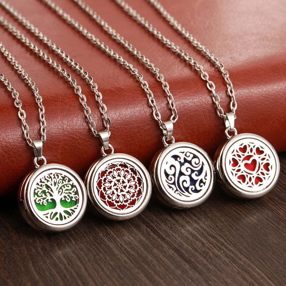 Aromatherapy Essential Oil Diffuser Necklace