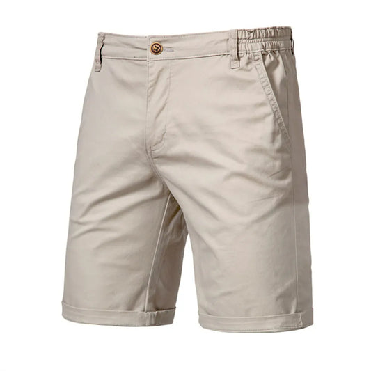 Men's Cotton Solid Shorts