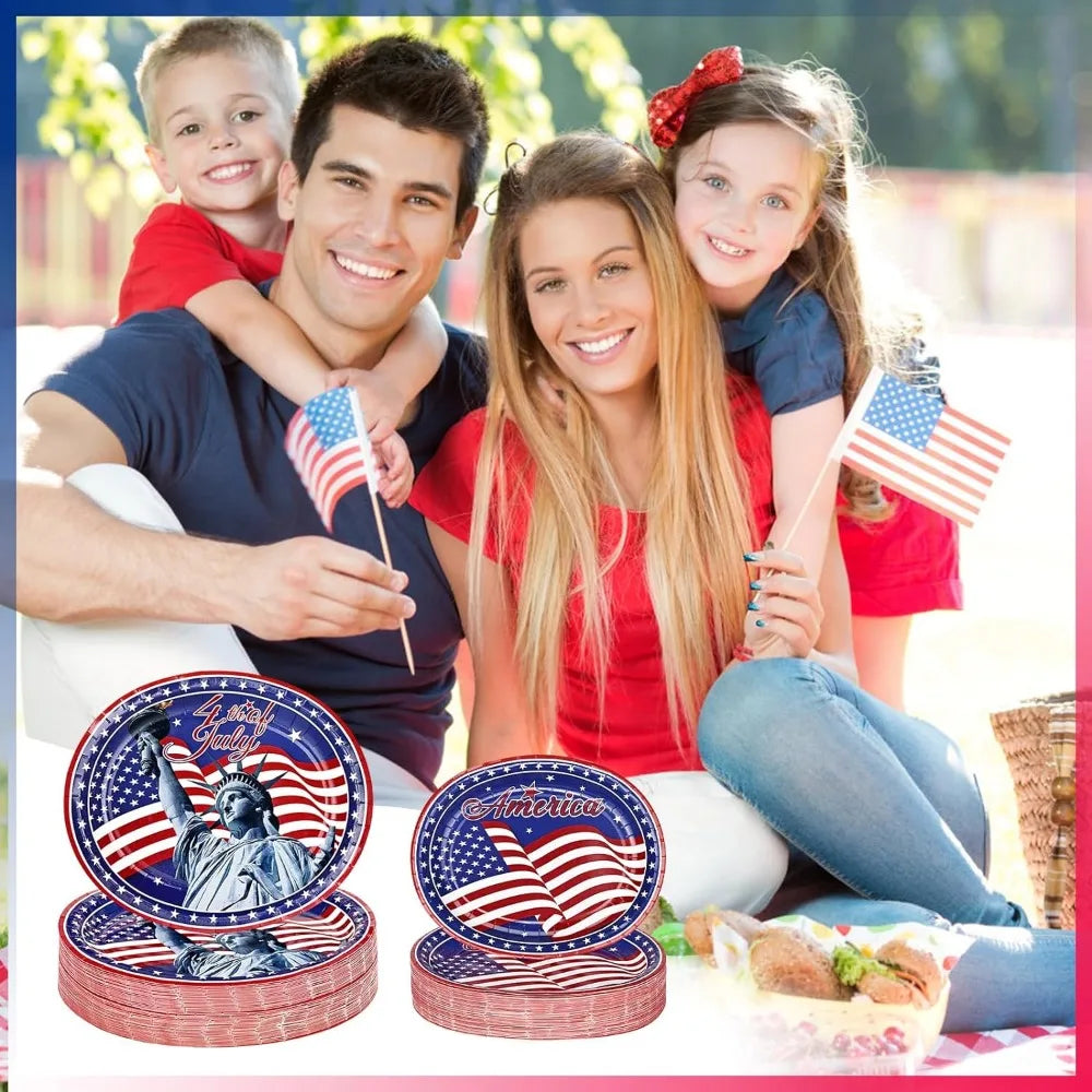 4th of July Disposable Tableware