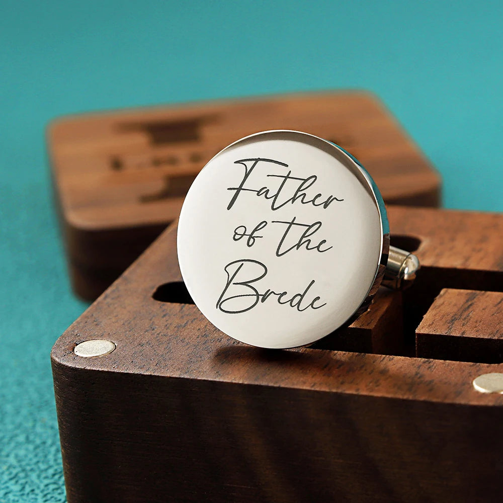 Personalized Wedding Cufflinks