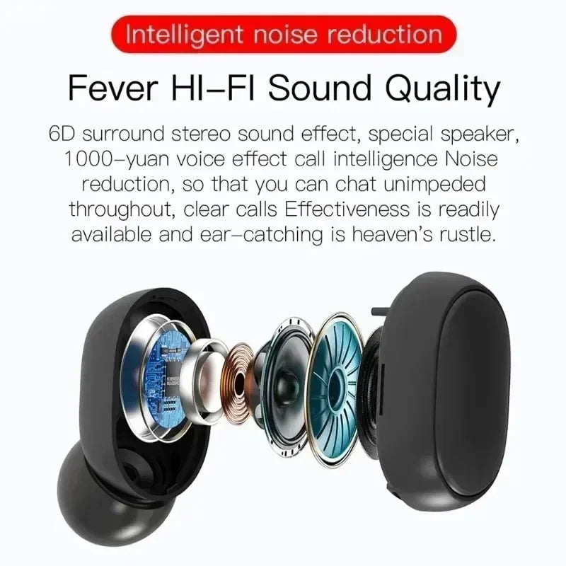 Bluetooth Wireless Noise Cancelling Headset with Mic